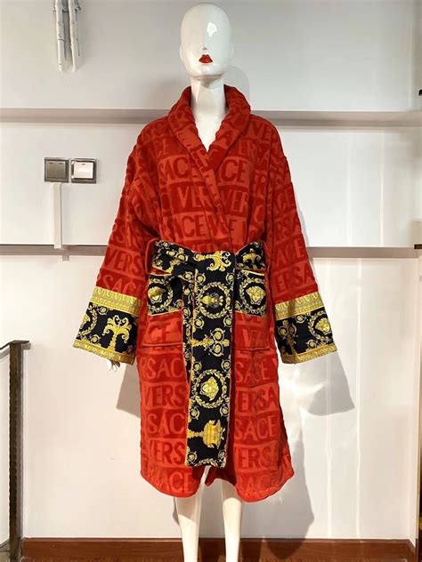 best replica versace robe|Versace knockoff robe.